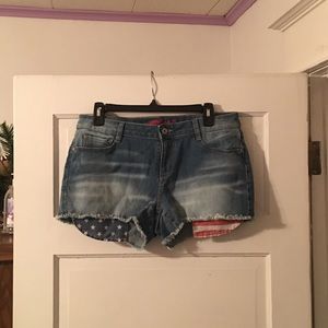 Arizona American flag shorts